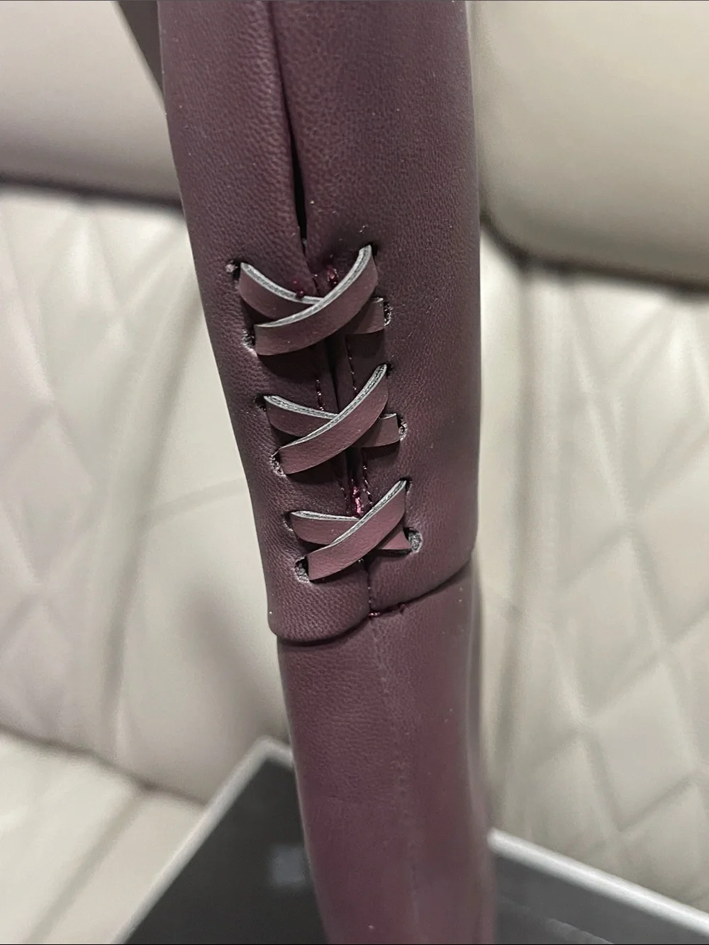 Madden Girl Over-The-Knee Boots in Plum